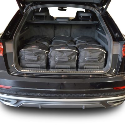 Pack de 6 sacs de voyage sur-mesure pour Audi Q8 (4M) (depuis 2018) - Gamme Classique