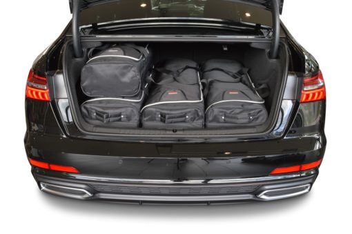 Pack de 6 sacs de voyage sur-mesure pour Audi A6 (C8) (depuis 2018) - Gamme Classique