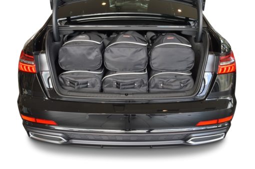 Pack de 6 sacs de voyage sur-mesure pour Audi A6 (C8) (depuis 2018) - Gamme Classique