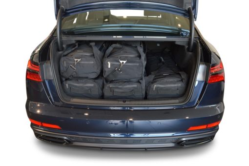 Pack de 6 sacs de voyage sur-mesure pour Audi A6 (C8) (depuis 2018) - Gamme Pro.Line