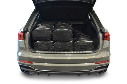 Pack de 6 sacs de voyage sur-mesure pour Audi Q3 (F3) (depuis 2018) - Gamme Classique