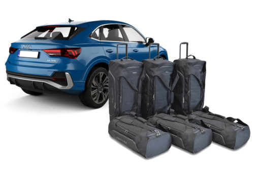 Pack de 6 sacs de voyage sur-mesure pour Audi Q3 Sportback (F3N) (depuis 2019) - Gamme Pro.Line