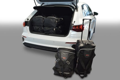 Pack de 6 sacs de voyage sur-mesure pour Audi A3 Sportback (8Y) (depuis 2020) - Gamme Classique