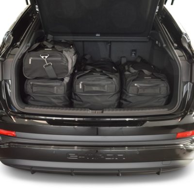 Pack de 6 sacs de voyage sur-mesure pour Audi Q4 Sportback e-tron (FZ) (depuis 2021) - Gamme Pro.Line