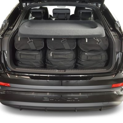 Pack de 6 sacs de voyage sur-mesure pour Audi Q4 Sportback e-tron (FZ) (depuis 2021) - Gamme Pro.Line