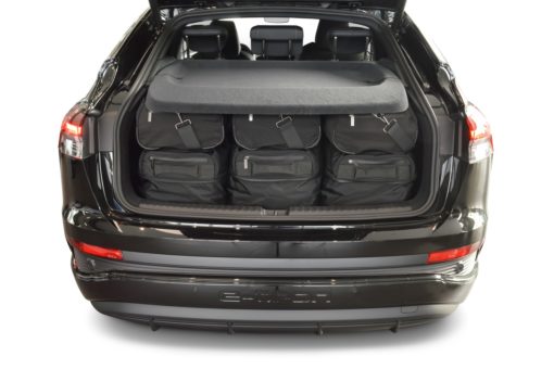 Pack de 6 sacs de voyage sur-mesure pour Audi Q4 Sportback e-tron (FZ) (depuis 2021) - Gamme Pro.Line