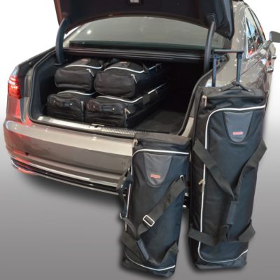 Pack de 6 sacs de voyage sur-mesure pour Audi A8 (D5) (depuis 2017) - Gamme Classique