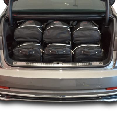 Pack de 6 sacs de voyage sur-mesure pour Audi A8 (D5) (depuis 2017) - Gamme Classique