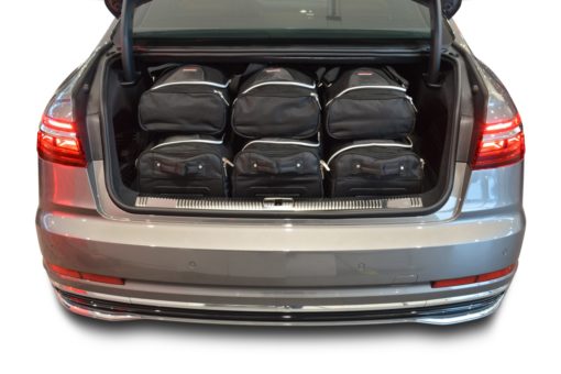 Pack de 6 sacs de voyage sur-mesure pour Audi A8 (D5) (depuis 2017) - Gamme Classique