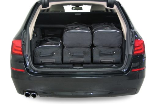 Pack de 6 sacs de voyage sur-mesure pour Bmw Série 5 Touring (F11) (de 2010 à 2017) - Gamme Classique