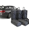 Pack de 6 sacs de voyage sur-mesure pour Bmw Série 5 Touring (F11) (de 2010 à 2017) - Gamme Pro.Line