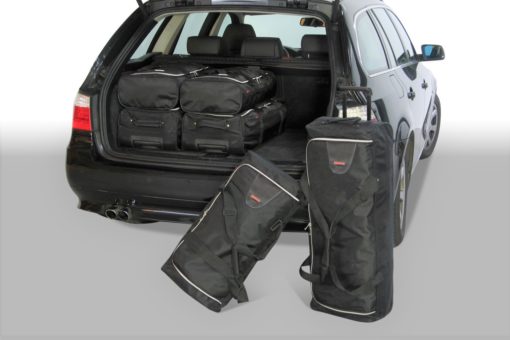 Pack de 6 sacs de voyage sur-mesure pour Bmw Série 5 Touring (E61) (de 2003 à 2010) - Gamme Classique