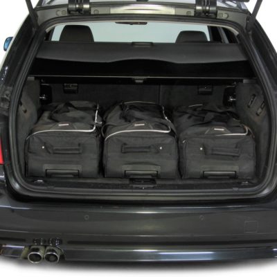 Pack de 6 sacs de voyage sur-mesure pour Bmw Série 5 Touring (E61) (de 2003 à 2010) - Gamme Classique