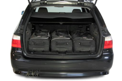 Pack de 6 sacs de voyage sur-mesure pour Bmw Série 5 Touring (E61) (de 2003 à 2010) - Gamme Classique