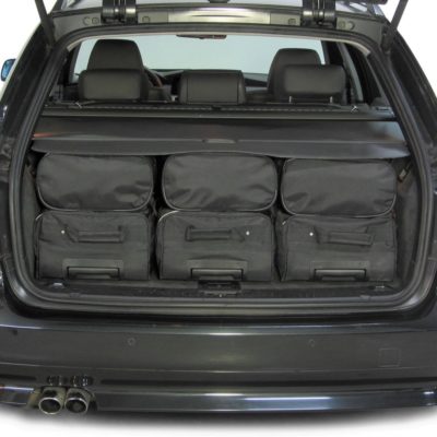 Pack de 6 sacs de voyage sur-mesure pour Bmw Série 5 Touring (E61) (de 2003 à 2010) - Gamme Classique