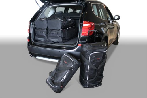 Pack de 6 sacs de voyage sur-mesure pour Bmw X3 (F25) (de 2010 à 2017) - Gamme Classique