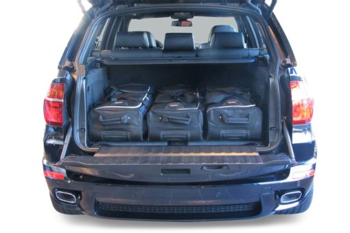 Pack de 6 sacs de voyage sur-mesure pour Bmw X5 (E70) (de 2007 à 2013) - Gamme Classique