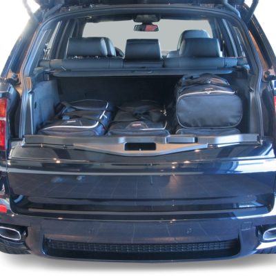 Pack de 6 sacs de voyage sur-mesure pour Bmw X5 (E70) (de 2007 à 2013) - Gamme Classique