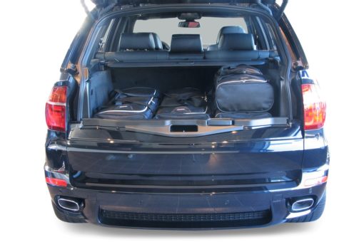 Pack de 6 sacs de voyage sur-mesure pour Bmw X5 (E70) (de 2007 à 2013) - Gamme Classique