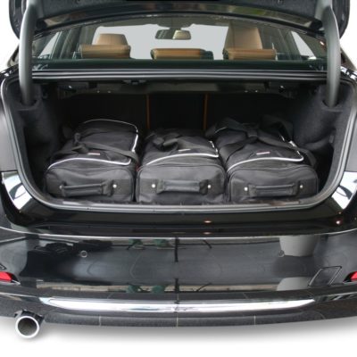 Pack de 6 sacs de voyage sur-mesure pour Bmw Série 3 (F30) (de 2012 à 2019) - Gamme Classique