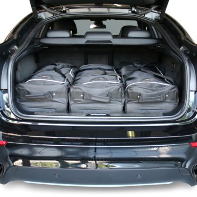 Pack de 6 sacs de voyage sur-mesure pour Bmw X6 (E71) (de 2008 à 2014) - Gamme Classique