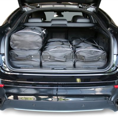 Pack de 6 sacs de voyage sur-mesure pour Bmw X6 (E71) (de 2008 à 2014) - Gamme Classique