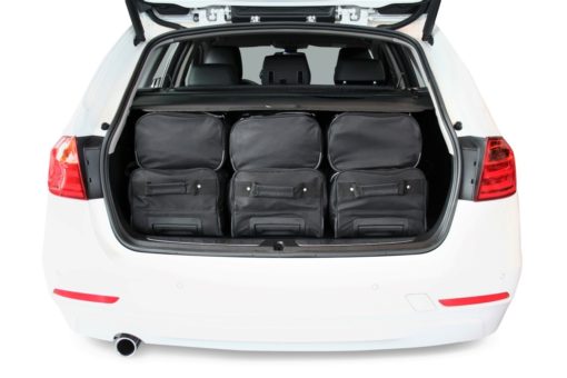 Pack de 6 sacs de voyage sur-mesure pour Bmw Série 3 Touring (F31) (de 2012 à 2019) - Gamme Classique