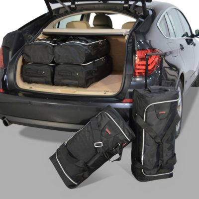 Pack de 6 sacs de voyage sur-mesure pour Bmw Série 5 GT (F07) (de 2009 à 2017) - Gamme Classique