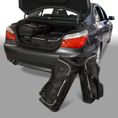 Pack de 6 sacs de voyage sur-mesure pour Bmw Série 5 (E60) (de 2003 à 2010) - Gamme Classique