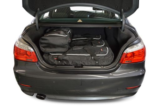 Pack de 6 sacs de voyage sur-mesure pour Bmw Série 5 (E60) (de 2003 à 2010) - Gamme Classique