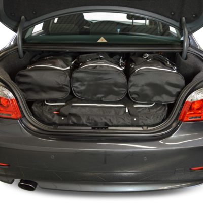 Pack de 6 sacs de voyage sur-mesure pour Bmw Série 5 (E60) (de 2003 à 2010) - Gamme Classique