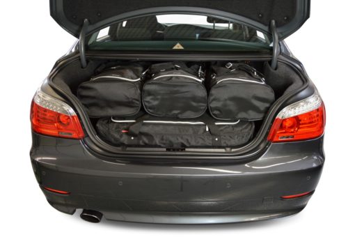 Pack de 6 sacs de voyage sur-mesure pour Bmw Série 5 (E60) (de 2003 à 2010) - Gamme Classique