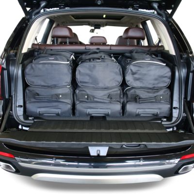 Pack de 6 sacs de voyage sur-mesure pour Bmw X5 (F15) (de 2013 à 2018) - Gamme Classique