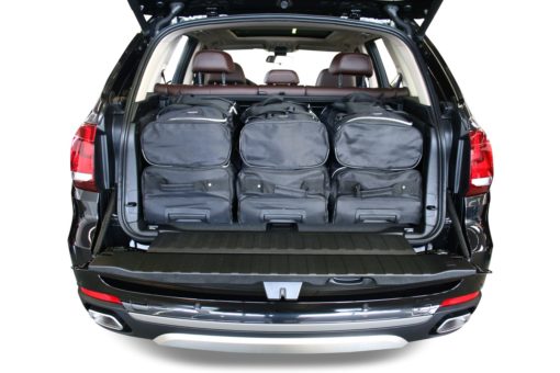 Pack de 6 sacs de voyage sur-mesure pour Bmw X5 (F15) (de 2013 à 2018) - Gamme Classique