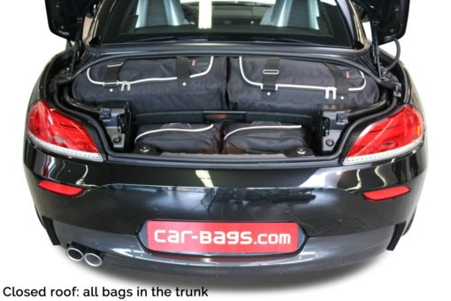 Pack de 4 sacs de voyage sur-mesure pour Bmw Z4 (E89) (de 2009 à 2016) - Gamme Classique