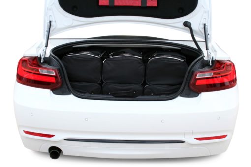 Pack de 6 sacs de voyage sur-mesure pour Bmw Série 2 Coupé (F22) (de 2014 à 2021) - Gamme Classique