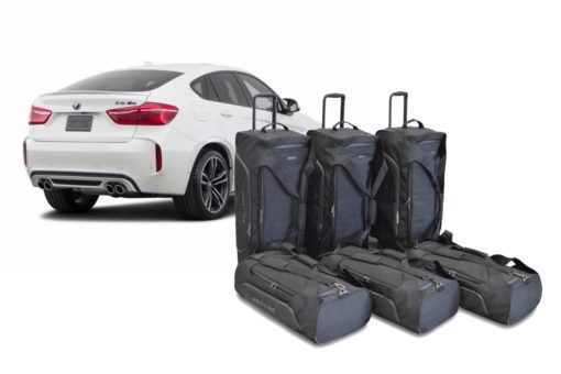 Pack de 6 sacs de voyage sur-mesure pour Bmw X6 (F16) (de 2014 à 2019) - Gamme Pro.Line