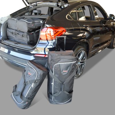 Pack de 6 sacs de voyage sur-mesure pour Bmw X4 (F26) (de 2014 à 2018) - Gamme Classique