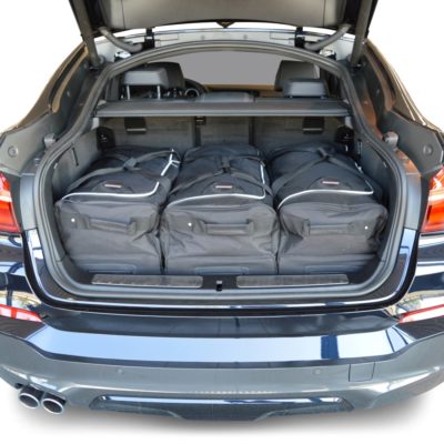 Pack de 6 sacs de voyage sur-mesure pour Bmw X4 (F26) (de 2014 à 2018) - Gamme Classique