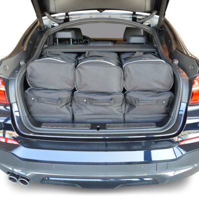 Pack de 6 sacs de voyage sur-mesure pour Bmw X4 (F26) (de 2014 à 2018) - Gamme Classique