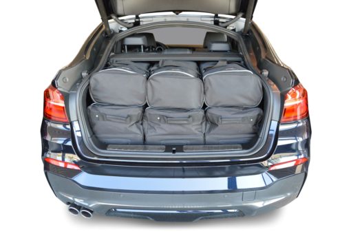 Pack de 6 sacs de voyage sur-mesure pour Bmw X4 (F26) (de 2014 à 2018) - Gamme Classique