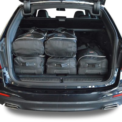 Pack de 6 sacs de voyage sur-mesure pour Bmw Série 5 Touring (G31) (depuis 2017) - Gamme Classique