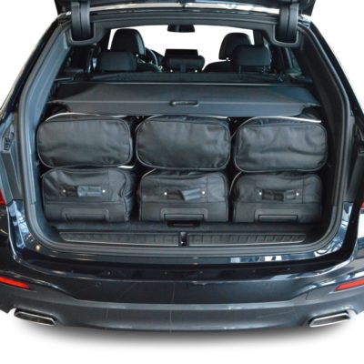 Pack de 6 sacs de voyage sur-mesure pour Bmw Série 5 Touring (G31) (depuis 2017) - Gamme Classique