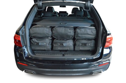 Pack de 6 sacs de voyage sur-mesure pour Bmw Série 5 Touring (G31) (depuis 2017) - Gamme Classique