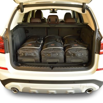 Pack de 6 sacs de voyage sur-mesure pour Bmw X3 (G01) (depuis 2017) - Gamme Classique