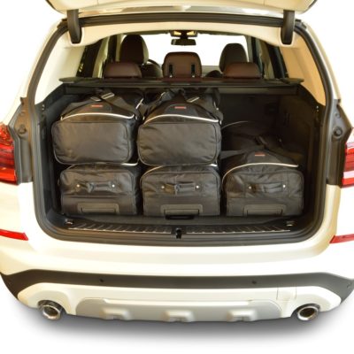 Pack de 6 sacs de voyage sur-mesure pour Bmw X3 (G01) (depuis 2017) - Gamme Classique