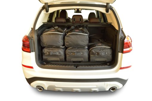 Pack de 6 sacs de voyage sur-mesure pour Bmw X3 (G01) (depuis 2017) - Gamme Classique