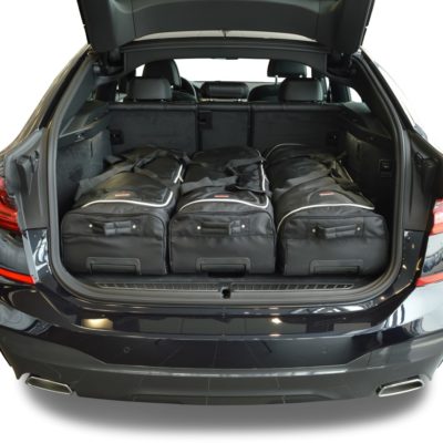 Pack de 6 sacs de voyage sur-mesure pour Bmw Série 6 GT (G32) (depuis 2017) - Gamme Classique