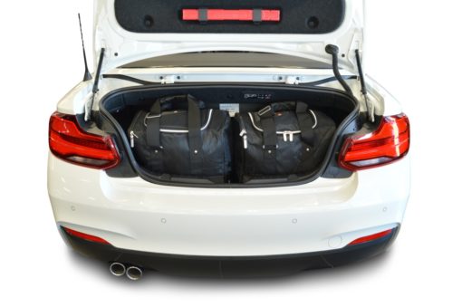 Pack de 4 sacs de voyage sur-mesure pour Bmw Série 2 Cabriolet (F23) (de 2014 à 2021) - Gamme Classique