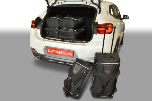 Pack de 6 sacs de voyage sur-mesure pour Bmw X2 (F39) (depuis 2018) - Gamme Classique